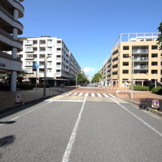 幕張ベイタウンの道路