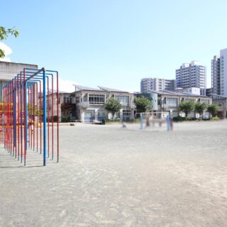 打瀬小学校校庭